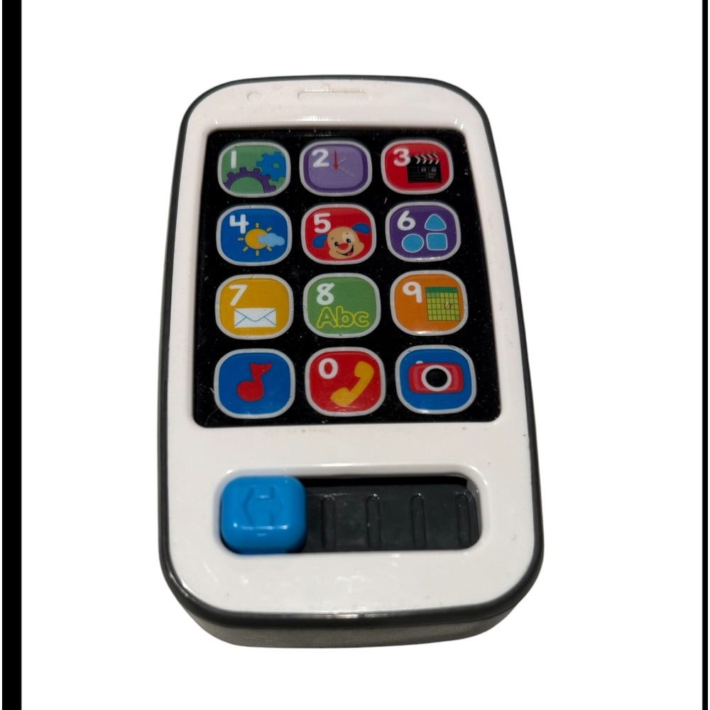 2 Fisher-Price-Laugh-Learn-Smart-Phone-White - Picture 2 of 3